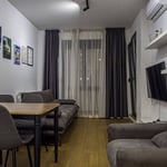 Rent of a comfortable 2-room apartment, 43 m², Zvezdara, Belgrade, Serbia